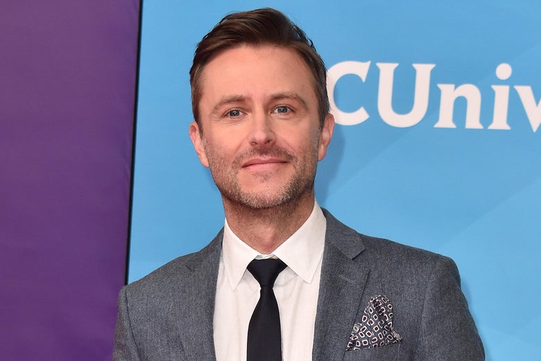 UNIVERSAL CITY, CA - MAY 02: TV host Chris Hardwick attends NBCUniversal's Summer Press Day 2018 at The Universal Studios Backlot on May 2, 2018 in Universal City, California. (Photo by Alberto E. Rodriguez/Getty Images)